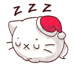 Fab Cat Winter Christmas Holiday Special sticker #7782132