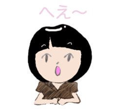 Cute threesome Loose daily conversation sticker #7782160