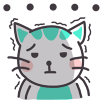 Mint Kitten sticker #7782671