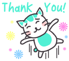 Mint Kitten sticker #7782673