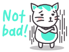 Mint Kitten sticker #7782679