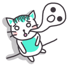 Mint Kitten sticker #7782681