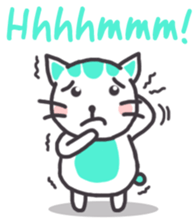 Mint Kitten sticker #7782683