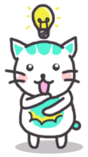 Mint Kitten sticker #7782684