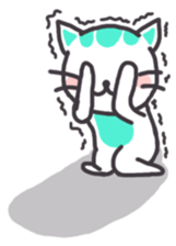 Mint Kitten sticker #7782691