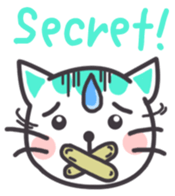Mint Kitten sticker #7782700