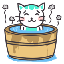 Mint Kitten sticker #7782702