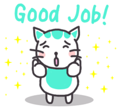 Mint Kitten sticker #7782705