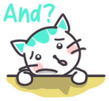 Mint Kitten sticker #7782706