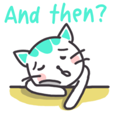 Mint Kitten sticker #7782707