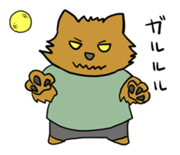 Zombie & Halloween sticker #7782894