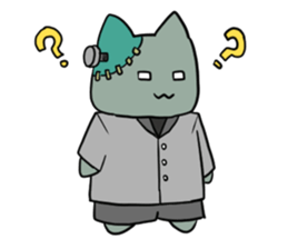 Zombie & Halloween sticker #7782897