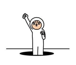 UZAI man 4 sticker #7783746