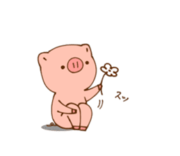 Child of a pig sticker #7783954