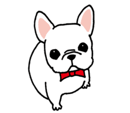 French Bulldog BOO2 sticker #7785312