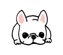 French Bulldog BOO2 sticker #7785315