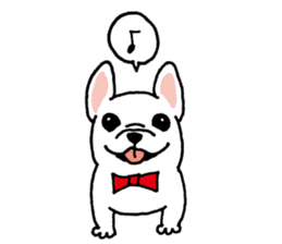 French Bulldog BOO2 sticker #7785320
