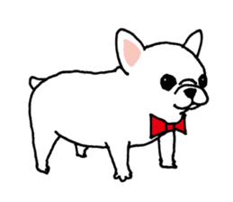 French Bulldog BOO2 sticker #7785321
