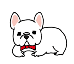 French Bulldog BOO2 sticker #7785334