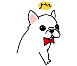 French Bulldog BOO2 sticker #7785335