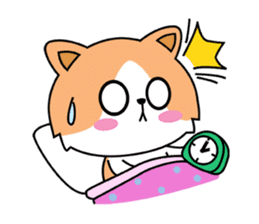 Family House Cat Anxious Moody sticker #7785443