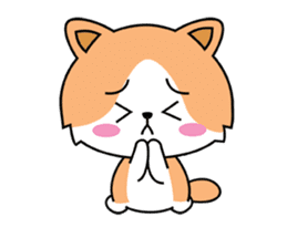 Family House Cat Anxious Moody sticker #7785444