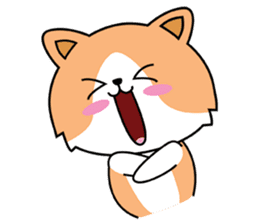 Family House Cat Anxious Moody sticker #7785445