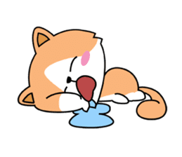 Family House Cat Anxious Moody sticker #7785457