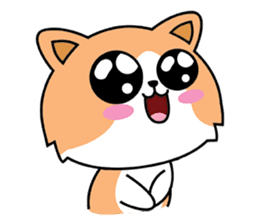 Family House Cat Anxious Moody sticker #7785460