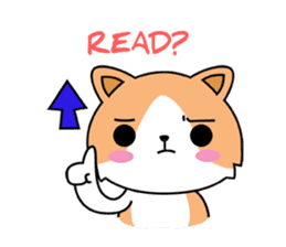 Family House Cat Anxious Moody sticker #7785461