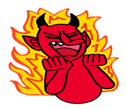 Devil Ghost Hero sticker #7785628