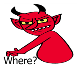 Devil Ghost Hero sticker #7785645