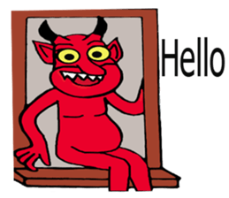 Devil Ghost Hero sticker #7785650