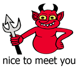 Devil Ghost Hero sticker #7785665