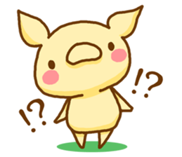 Piggy Sticker! sticker #7786037