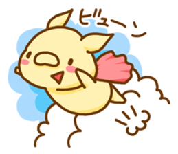 Piggy Sticker! sticker #7786045