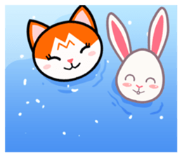 Funny Happy Surprised Animals sticker #7786185