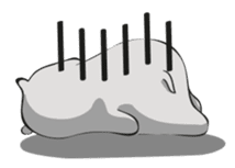 Homma the hippo sticker #7786272