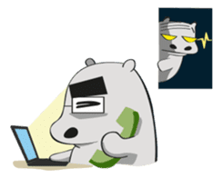 Homma the hippo sticker #7786275