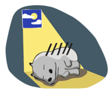 Homma the hippo sticker #7786276