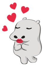 Homma the hippo sticker #7786283