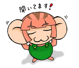 A day with the Hiyohiyo's 2 sticker #7786628