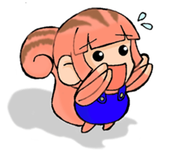 A day with the Hiyohiyo's 2 sticker #7786634