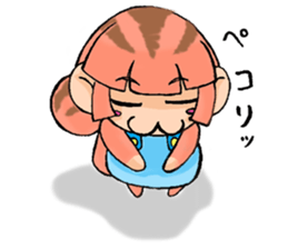 A day with the Hiyohiyo's 2 sticker #7786646