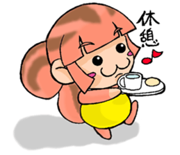 A day with the Hiyohiyo's 2 sticker #7786657