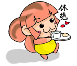 A day with the Hiyohiyo's 2 sticker #7786657