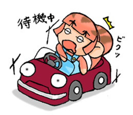 A day with the Hiyohiyo's 2 sticker #7786661