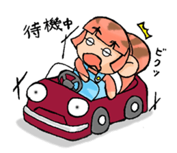 A day with the Hiyohiyo's 2 sticker #7786661