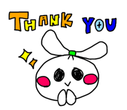 The onion ribbon-chan happy! sticker #7786871