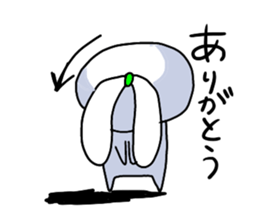 The onion ribbon-chan happy! sticker #7786875